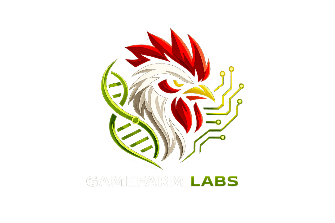 Gamefarm Labs rooster mark
